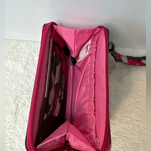 LUG Pink & Olive Camo Wristlet Wallet - Picture 6 of 6